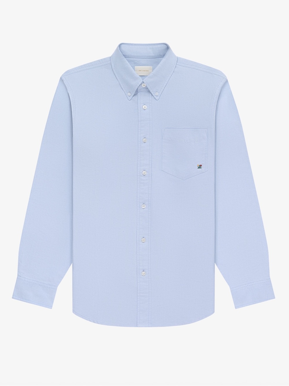 Aimé Leon Dore Men’s Crest Oxford Shirt Button Down Blue